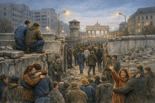 Berlin Wall Opens