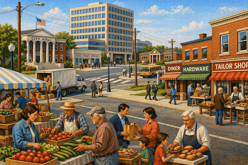 American Mixed Economy Marketplace