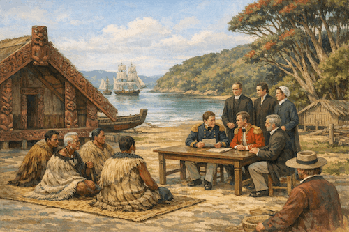 Waitangi Treaty Signing, 1840