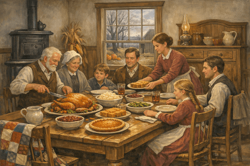 Thanksgiving Harvest Table