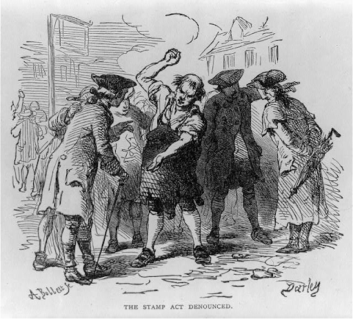 A black-and-white political cartoon titled