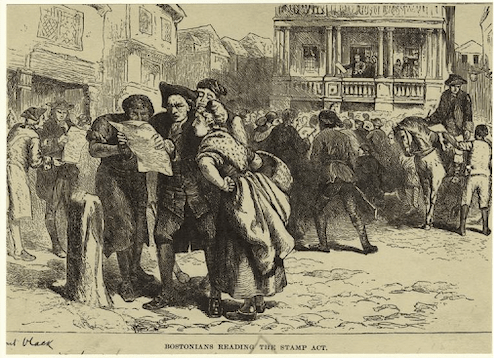 A detailed black-and-white engraving titled