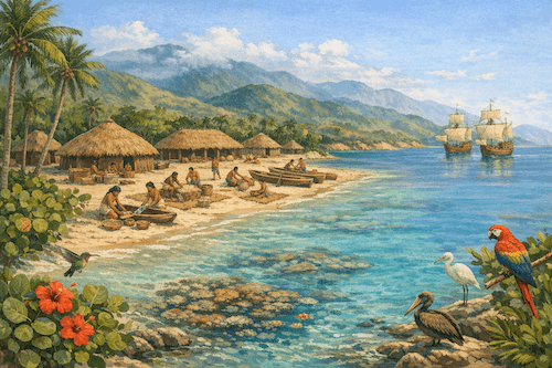 Caribbean Island Geography and Early Contact