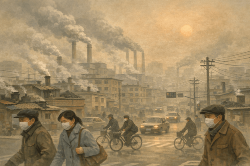 Coal Smoke Over Beijing