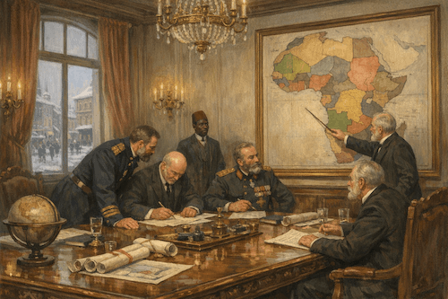 Scramble for Africa at the Berlin Conference