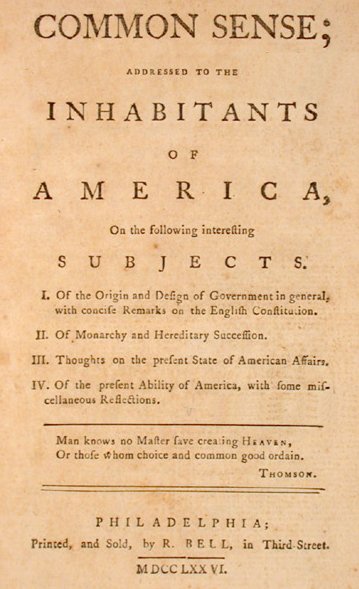 A close-up photograph shows the title page of the pamphlet 