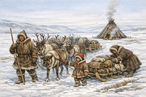 Sami Reindeer Nomads of the Arctic