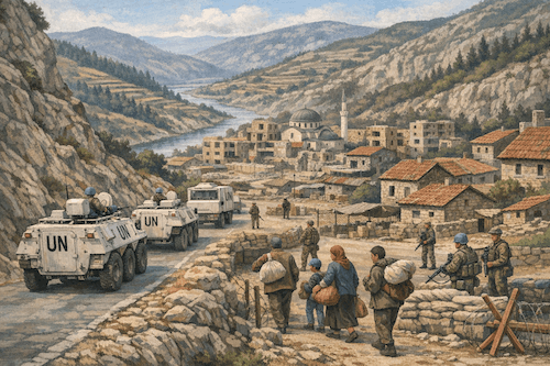 Breakup of Yugoslavia in Bosnia and Kosovo