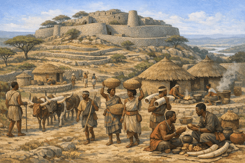 Great Zimbabwe Trade and City Life