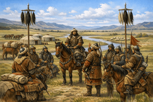 Mongol Empire Founding, 1206