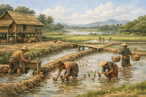 Irrigated Rice Farming in Mainland Southeast Asia