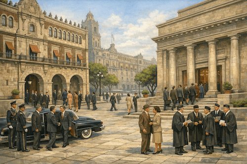 Mexican Government in the Capital