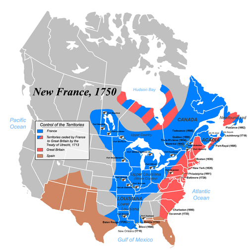 A map titled